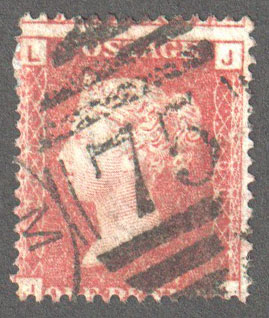 Great Britain Scott 33 Used Plate 200 - JL - Click Image to Close